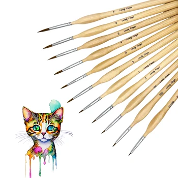 11-Piece Micro Detail Brush Set 1