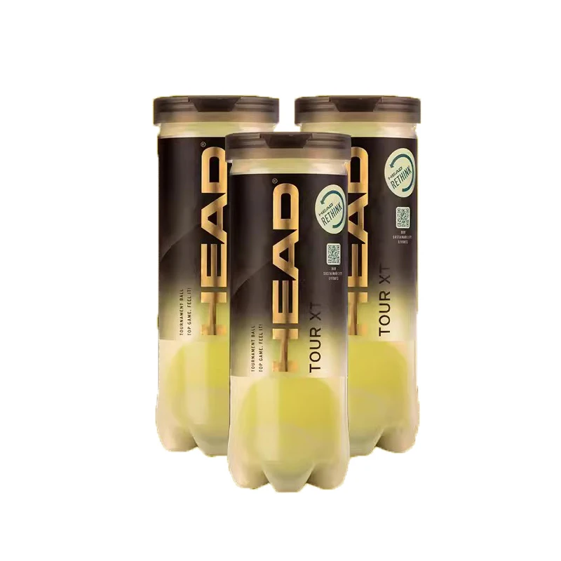 HEAD Professional Tennis 4B TEAM 3 Tour XT Training Ball T 3B Pro Match Balls High Elasticity Resistant Durable Excesice