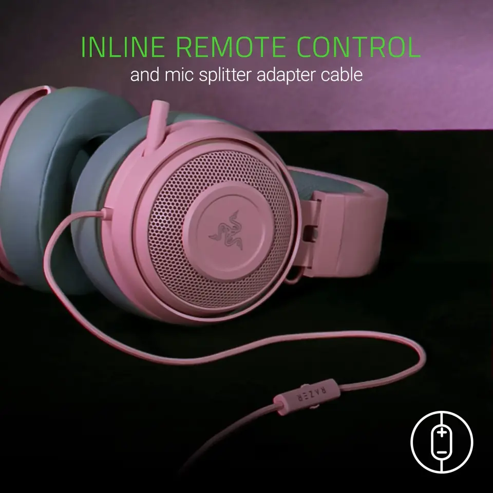 Rrazer Kraken Pro V2-ヘッドバンド,ゲーミングヘッドセット,PC