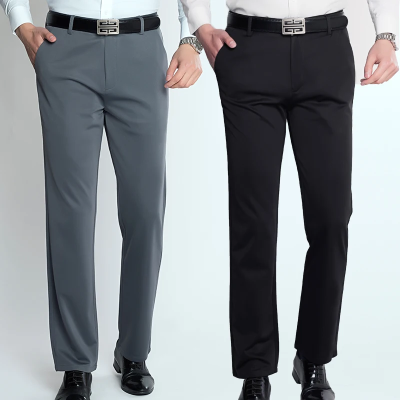 29-42 Men' Thin Business Suit Pants Long