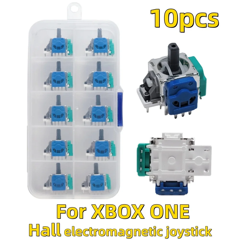 ElecGear Hall Joystick Kit Vervanging voor Xbox One & Series S|X Controller, 2x Hall Effect Control Stick 2x Kalibratie PCB Desoldeer Reparatie Gereedschap voor Analoge Stick – HL-Xbox