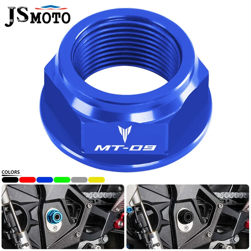 

Motorcycle CNC Rear Wheel Axle Sprocket Nut Screw Bolt Tuerca Rueda Posterior For MT-07 MT-09 MT09/Tracer mt07 mt09 2013-2018