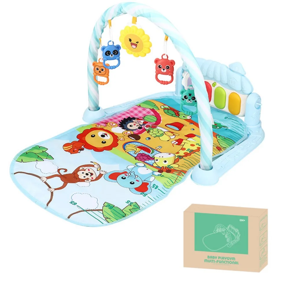 Рання освіта Дитяче фітнес Піаніно Ігровий килимок Піаніно Клавіатура Музична стійка Активний зал для новонароджених Іграшка Дитяча повзаюча ковдра Педаль