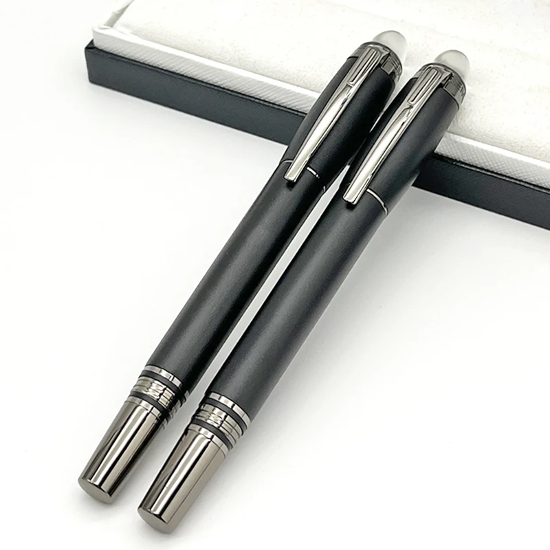 

MB Rollerball Ballpoint Pen Star Frosted Matte Black with Serial Number