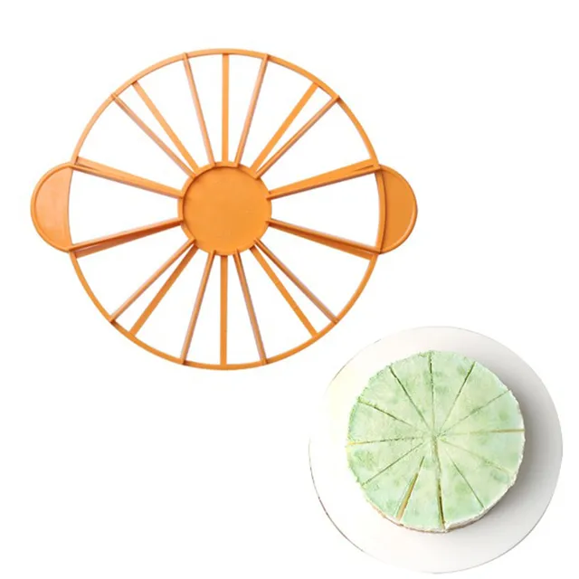 Marcatore Per Torte - Divisore In Plastica Alimentare Per Tagliare 10 O 12 Fette Perfette (26.1 Cm) - Foto 8