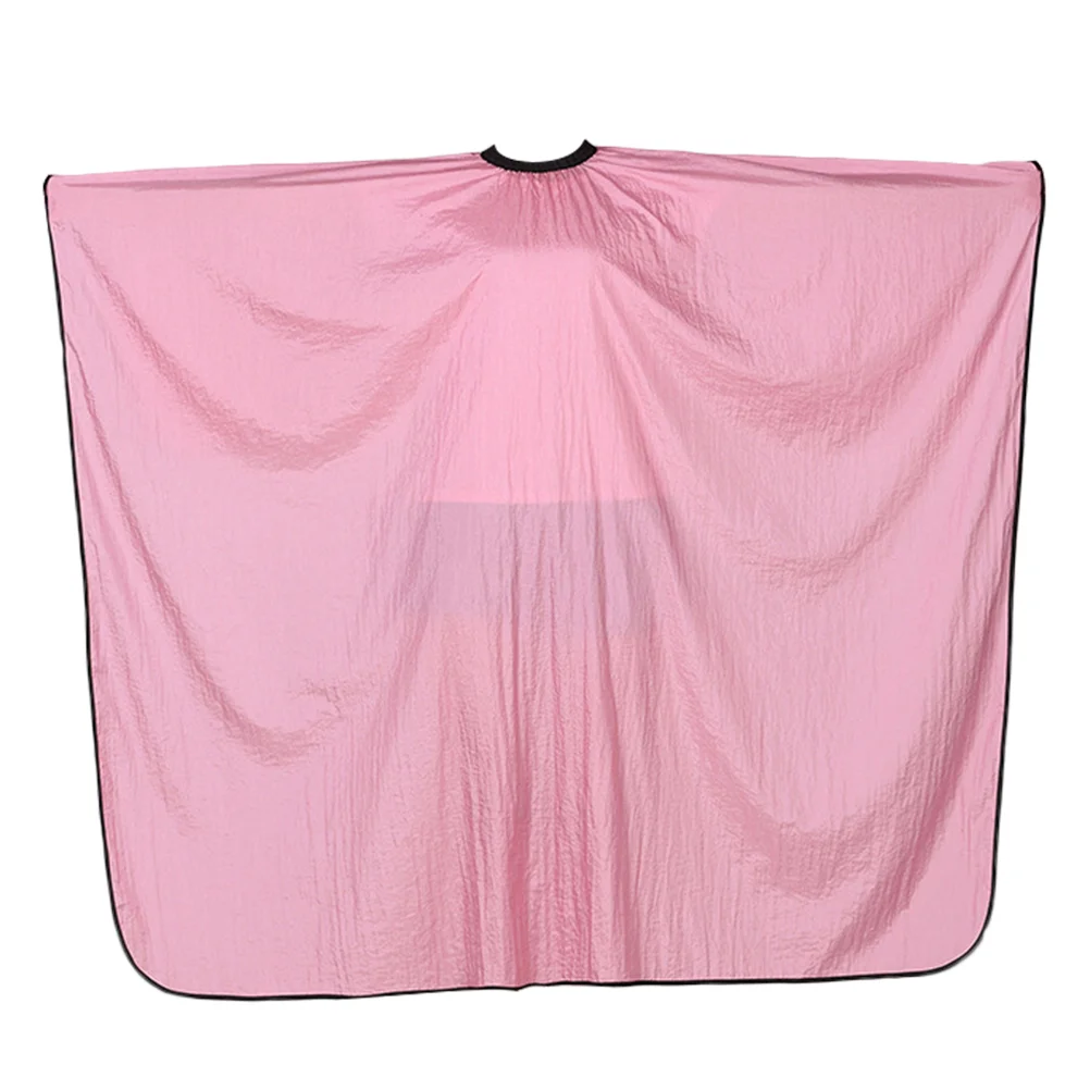 

Hairdressing Cape Practical Haircut Cape Hair Cutting Cloak Haircut Gown Men Women Pink Hair Cutting Cloth Salon Cape Apron