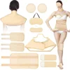 Castor Oil Pack Organic Castor Oil Compression Wrap Reusable Castor Oil Self Conditioning Aid For Liver Abdomen Muscles Kidneys