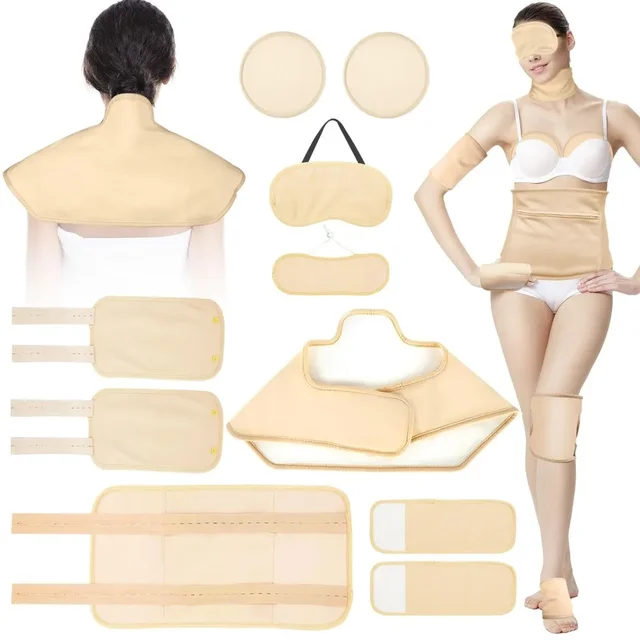Castor Oil Pack Organic Castor Oil Compression Wrap Reusable Castor Oil Self Conditioning Aid For Liver Abdomen Muscles Kidneys