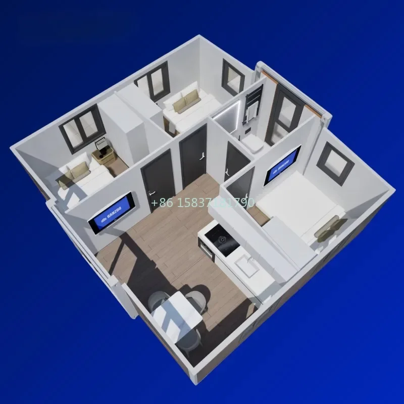 รูปสินค้า บ้านคอนเทนเนอร์หรูหรา สไตล์อเมริกัน