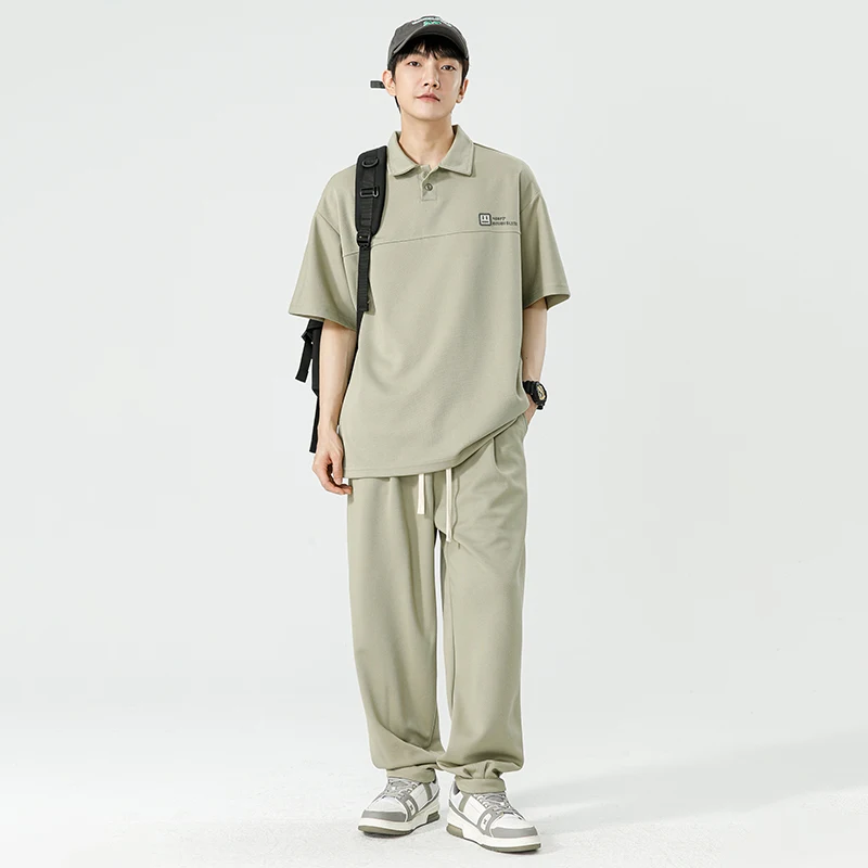 Men's Casual Sets Men's Clothing Sportswear Sweatshirt Summer T-shirt + Short Sportswear Jogger Male Fashion Tracksuits Hombre