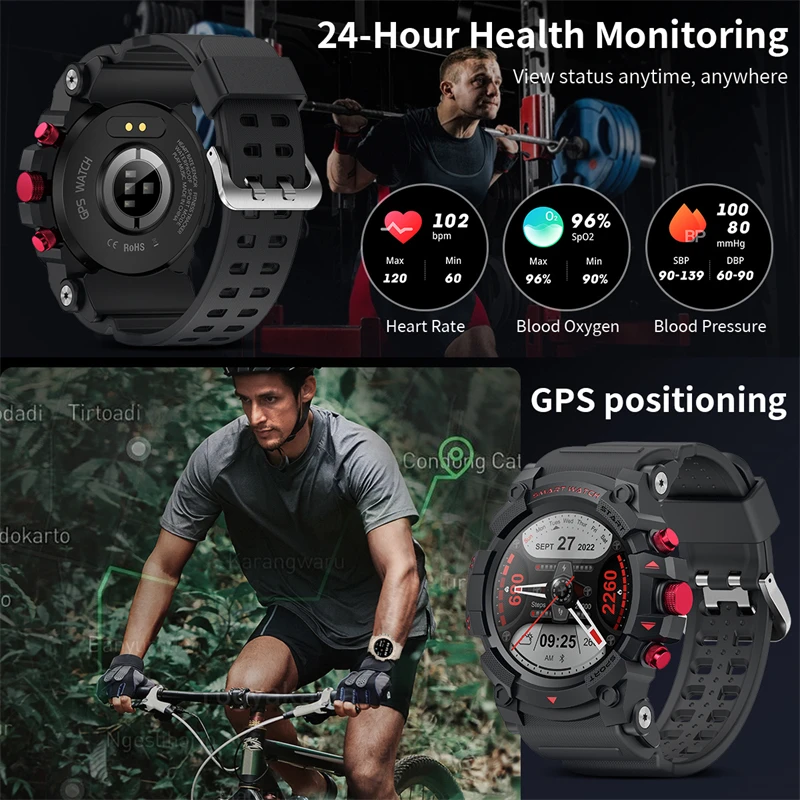  GPS Ʈ ġ Ŵ ý, HD  ȭ,  ߿ , IP67  Ʈġ, , 2024