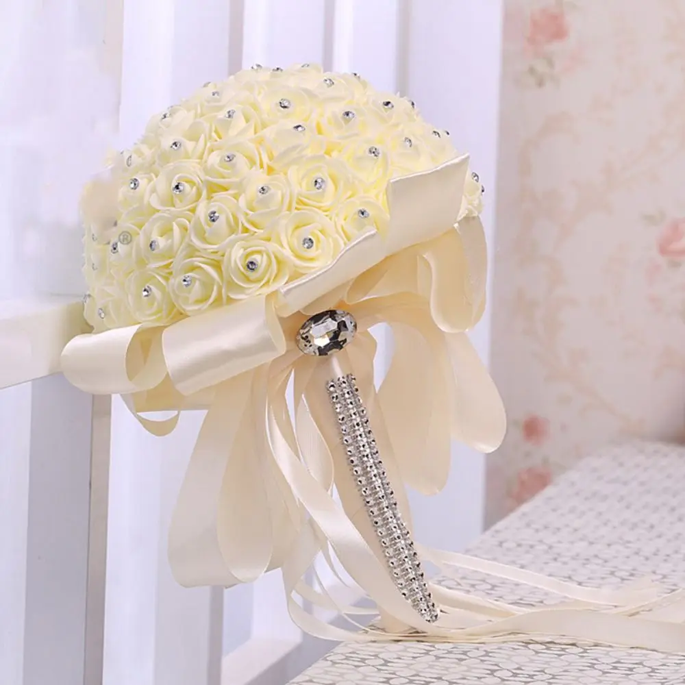 15+ idee più economiche per bouquet da sposa con fiori di seta fai da te per il matrimonio