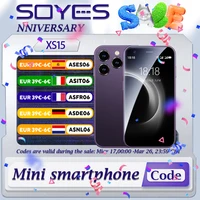 SOYES XS15 Mini Smartphone 3.0 Inch Display 2GB RAM 16GB ROM Dual SIM Standby Play Store 3G Little Size Smartphone 1