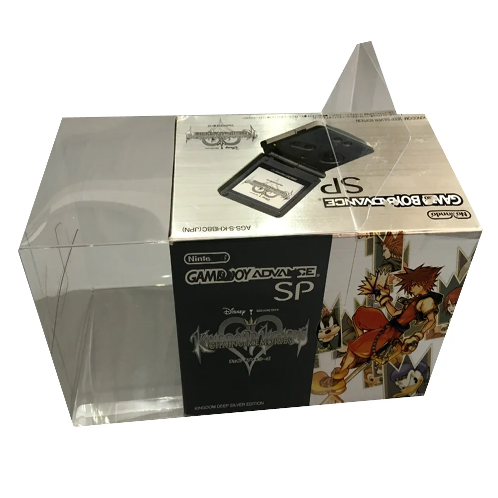Trasparente Box Protector Per Nintendo Game Boy Advance Sp/Gba Sp Raccogliere Scatole Tep Storage Game Shell Clear Display Case