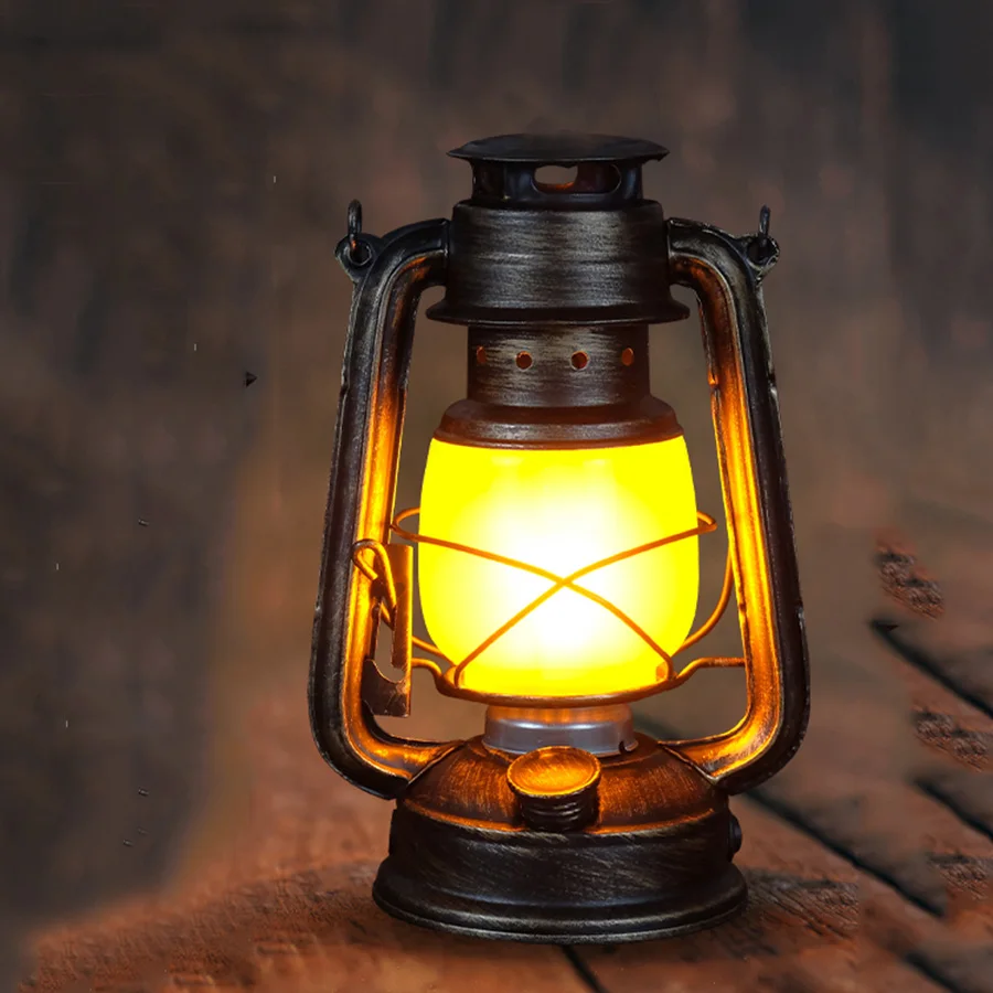 

Solar Lantern Flickering Flame Solar Lights Vintage Solar Powered Hanging Lantern Lamp for Patio Garden Yard Deck Camping Decor