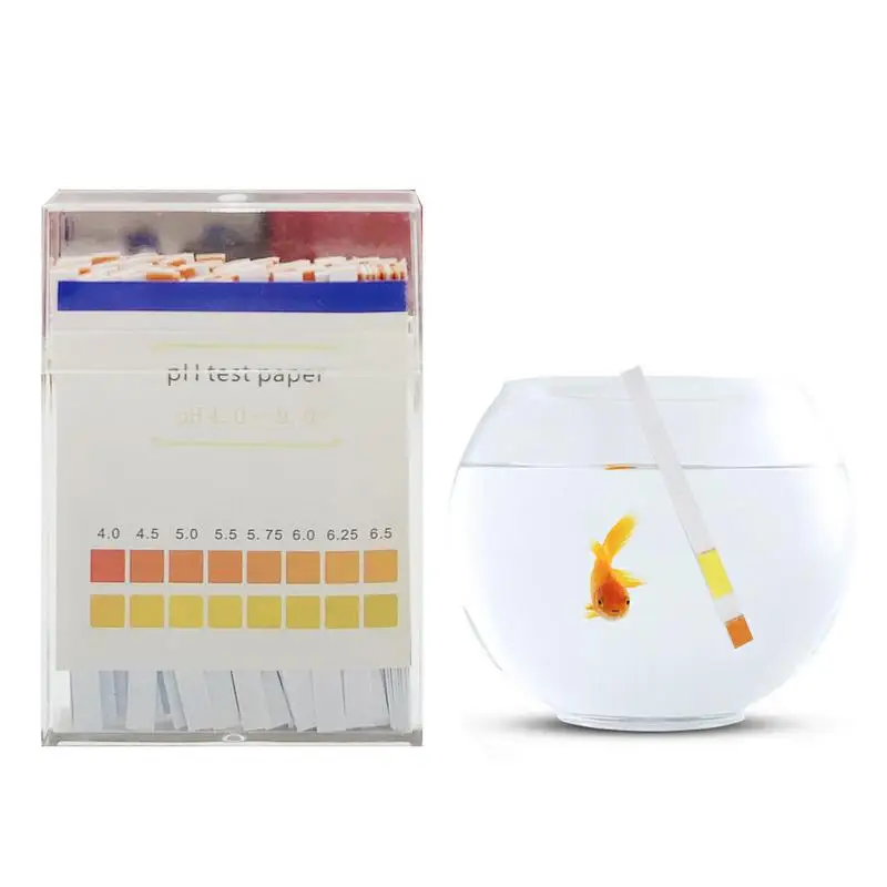 

100pcs Water PH Test Strips 100pcs Universal Application PH Test Strips Two-color Universal PH Balance Test Strips For Urine