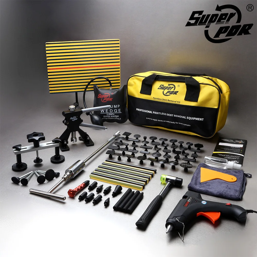 Super PDR Car Dent Repair Tools Dent Removal kits Paintless Dent Repair Auto Body Dent Puller Kit for Car