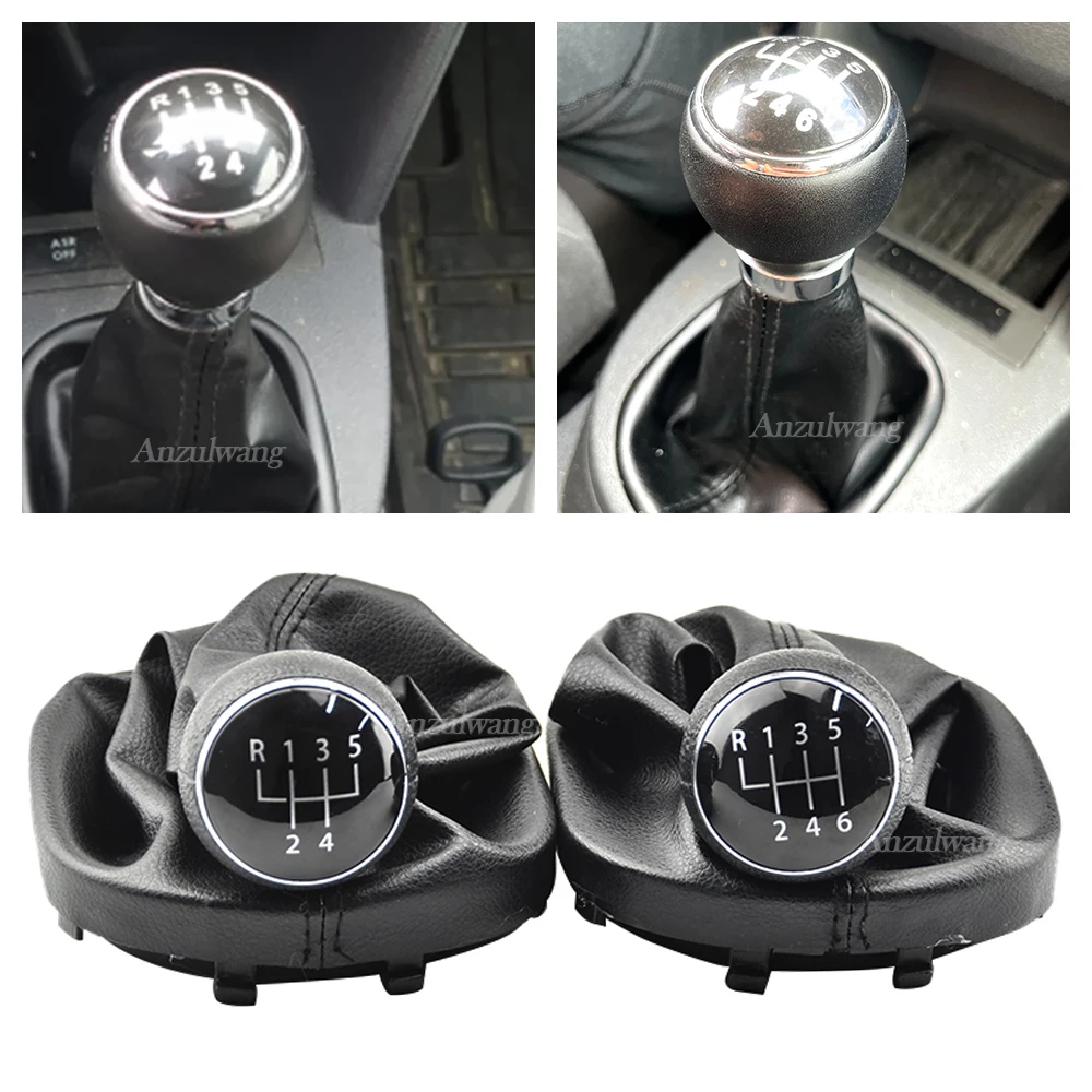VW 캐디 2 MK2 투란 2004 2005 2006 2007 2008 2009 2011 2012 2013 2014 2015 자동차 스타일링 기어 스틱 시프트 노브 게이터 부츠