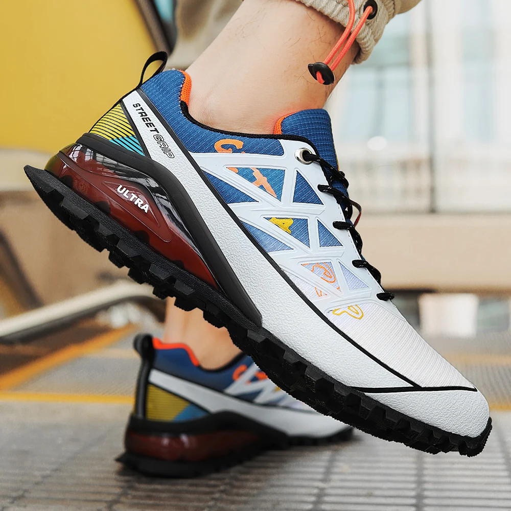 

New arrival Cushion Running Shoes Men High-quality Outdoor Mesh Sports Shoes Breathable Walking Sneakers Zapatillas De Deporte