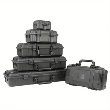 Case Bag Organizer Storage Box Camera Photography Sights Sealed Shockproof Safety Protector Instrument Tool Box with Sponge