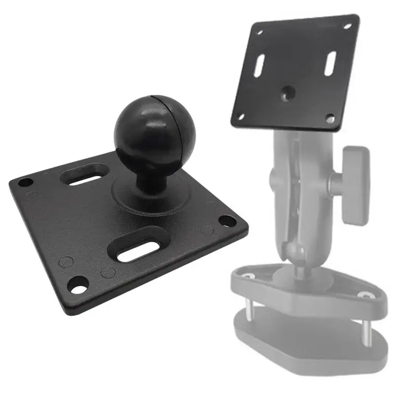 Jadkinsta Base Head Testa A Sfera Da 1.5 Pollici Per Moto Base Di Montaggio Quadrata Per Go Pro Mounts Vesa Equipment Fix Ball Holder