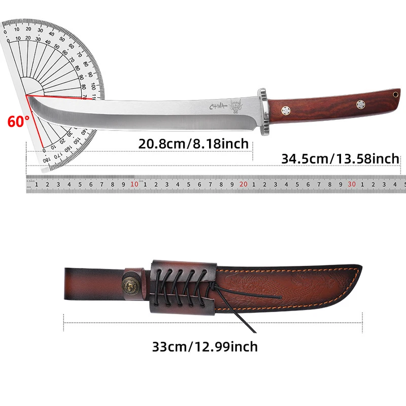 High-hardness Japanese kitchen knife stainless steel cooking knife butcher's professional lamb and beef cutting and boning knife image 6