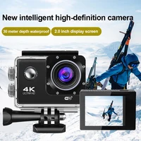 Ultra HD 4K Action Camera 720P/30FPS WiFi Underwater Cameras Waterproof Helmet Bicycle Video Recording Cameras Outdoor Sport Cam 2
