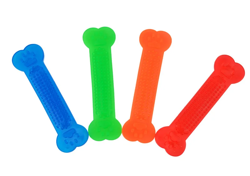 Hot Sale Pet Dog Chew Toys Rubber Bone Toy Aggressive Chewers Dog
