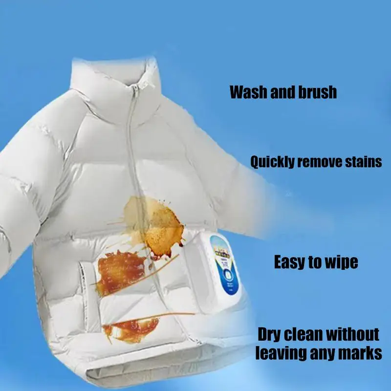 Down Jacket Washing Detergent 120ml Down Jacket No Wash Agent No Wash Dry Cleaning Agent for Gentle Quick