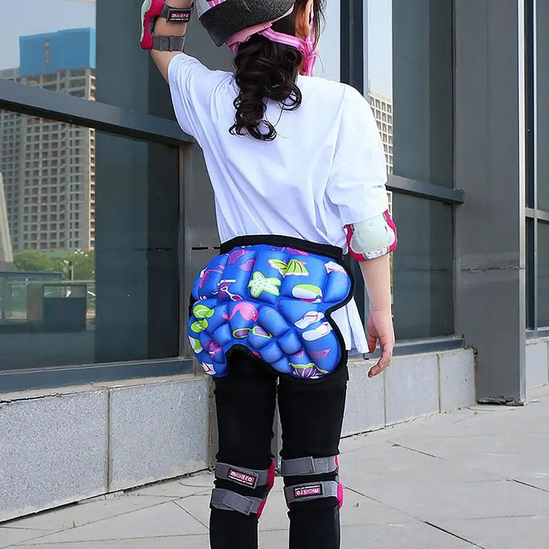 Soft Padded Hip Shorts Sports Ski Skate Snowboard Protection Kid Protective Hip Pad For Skiing Skiing Protector Skating Butt Pad