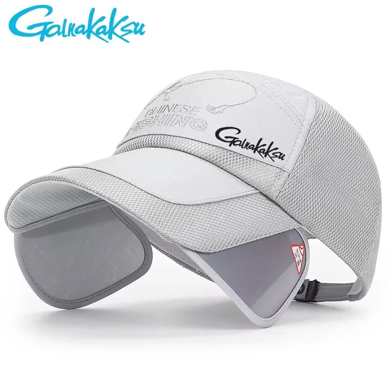 Description Picture 6 of item2024 New Fishing Sun Hat Sports Uv Protective Fishing Cap Travel Adjustable Breathable Mesh Outdoor Cycling Baseball Caps