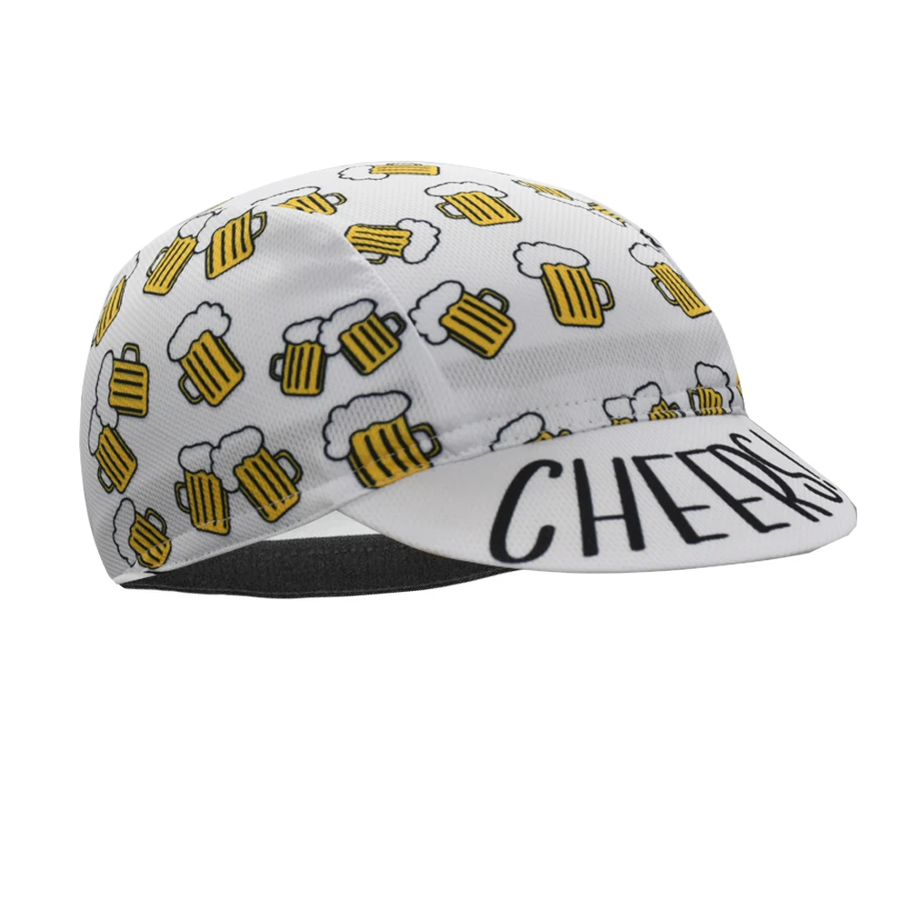 Description Picture 5 of itemBeer & Coffee Cycling Cap Funny Road Bicycle Hat Breathable Gravel Bike Headwear Men and Women Gorra Ciclismo