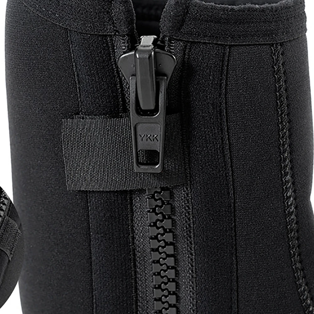 5 mm Neopren-Tauchstiefel, rutschfeste Neoprenanzug-Stiefel, seitlicher Reißverschluss, Schnorcheln, Tauchen, Speerfischen, Surfen, Tauchen, Wassersportzubehör – Detail 8