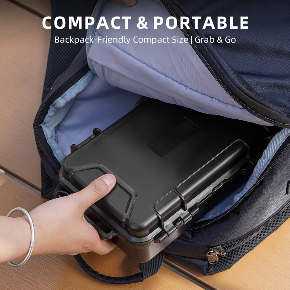 Carrying Case Hard Shell Waterproof Protective Box Travel Suitcase for Insta360 X5 Camera Accessories