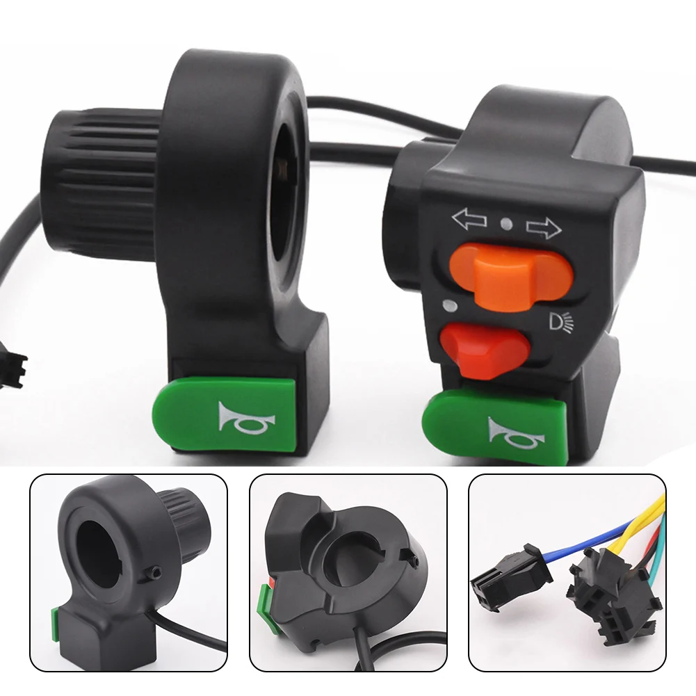 Elektrische Roller Griff Schalter 3 In 1 Ebike Roller Motorrad Schalter Blinker Licht Horn-Kopf Licht Control Schalter – Detail 4