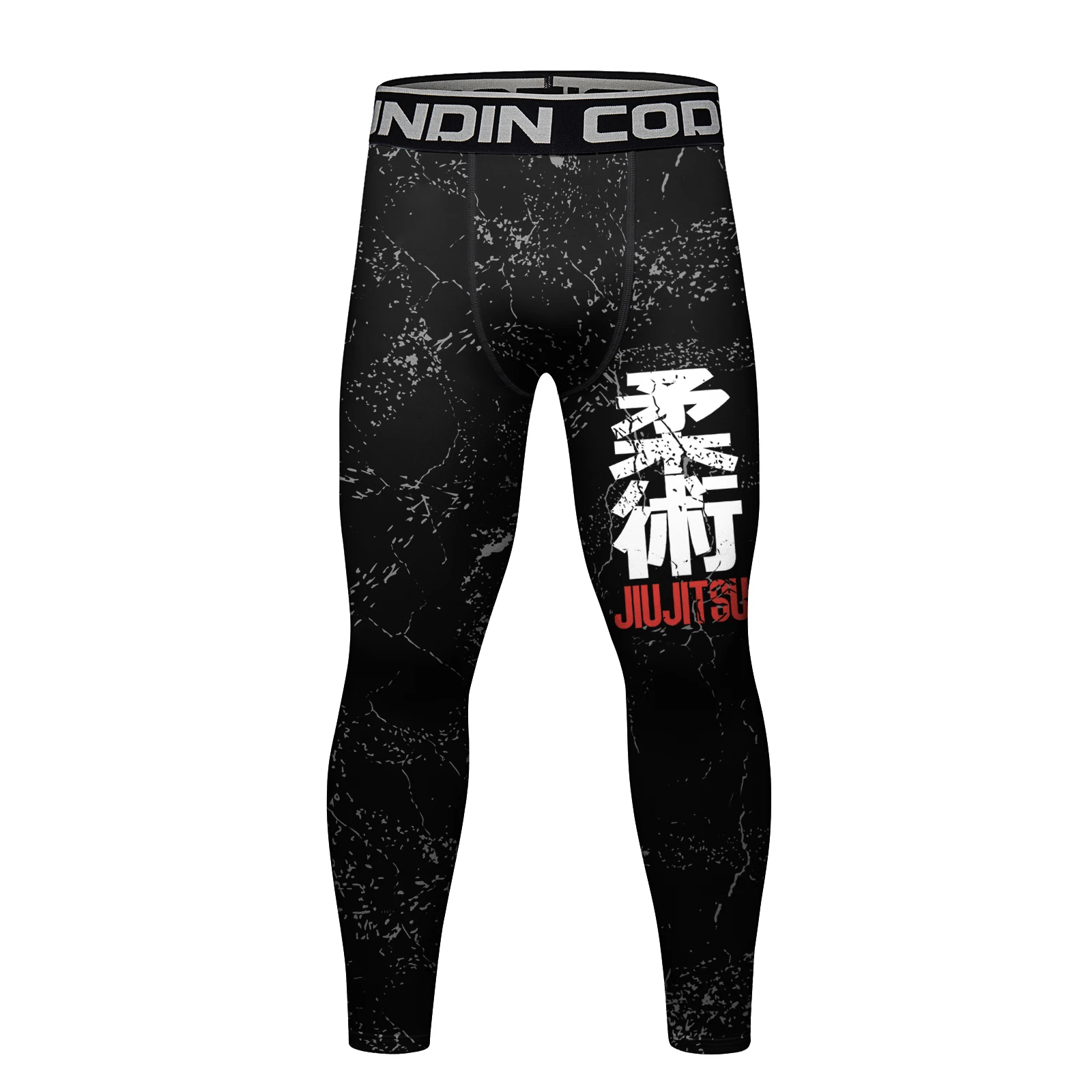 

Digital Print Polyester Full Length Bjj Jiu Jitsu Pants Cody Lundin Men's Compression Leggings Spats Martial Arts Trousers