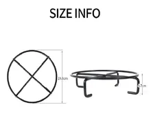 

Outdoor Portable Stove Rack Cross Stand Stove Bracket Pot Rack Steaming Rack For Outdoor Camping Travel Boiling Water BBQ