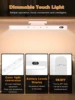 WILLED Touch Table Lamp Magnetic Desk Lamp Bulit-in 2500mAh Battery for Reading Cabinet Mirror Bedside Rechargeable Night Lights 2