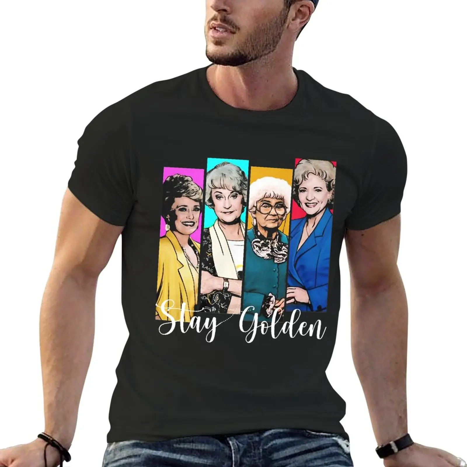 

Gift Idea golden girl Christmas T-Shirt shirts graphic tees summer top black t shirts t-shirts man mens white t shirts