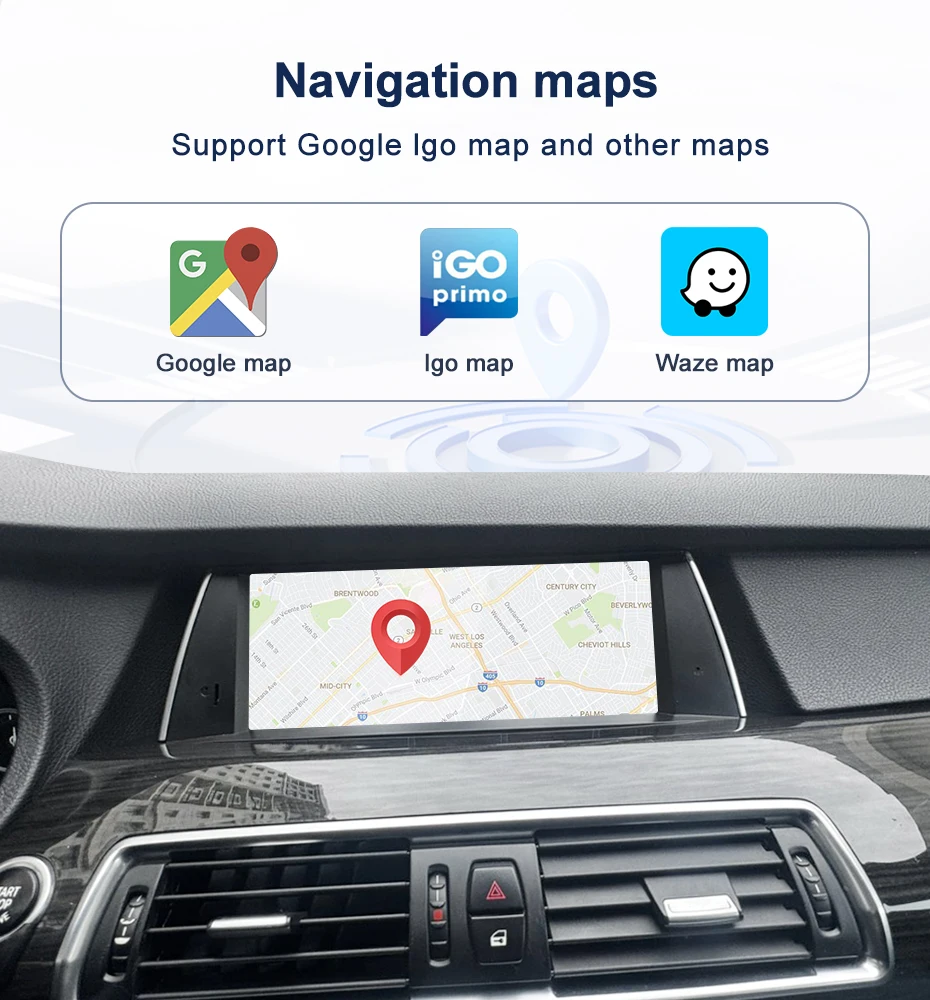 New 10.25inch Wireless CarPlay Android AUTO Multimedia Players For BMW 5series G