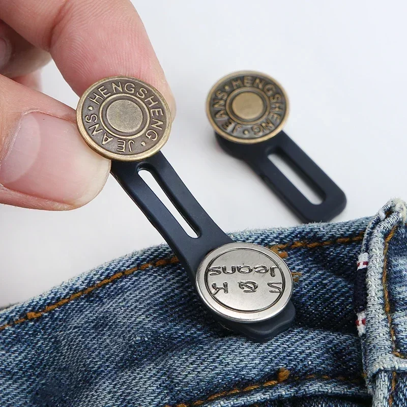 Jeans and Pants Button Extenders: Universal Wait Expanander for Women and men, Instant Band Extension Solution