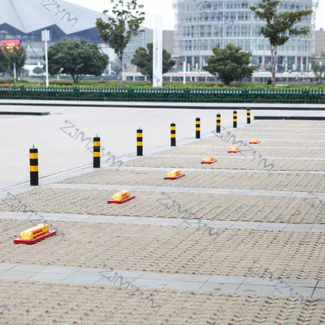 Car Parking Space Lock with Thickened Anti-collision Triangular Parking Space Occupancy Lock，A parking space lock 6