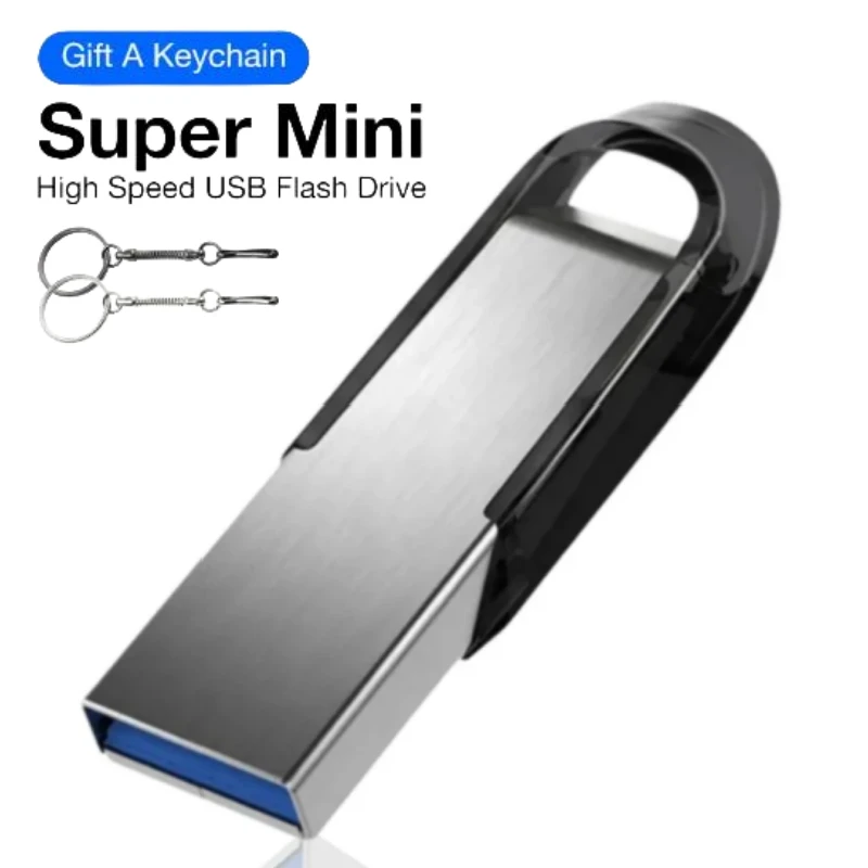 Mini Usb 3.0 Flash Drive Memory 512Gb 128Gb 256Gb U Stick Ad Alta Velocità Flash Memory Card Pen Drive Per Iphone /Android/Tablet Pc