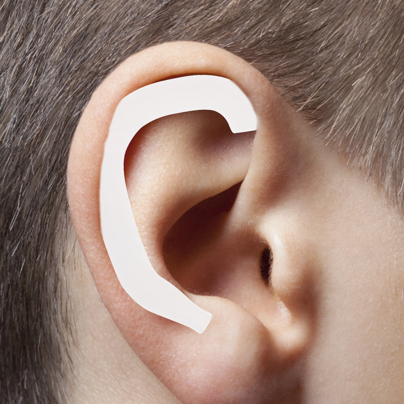 

Kids Stickers Auricle Corrector Ear Protection Headphones Silicone Baby Support