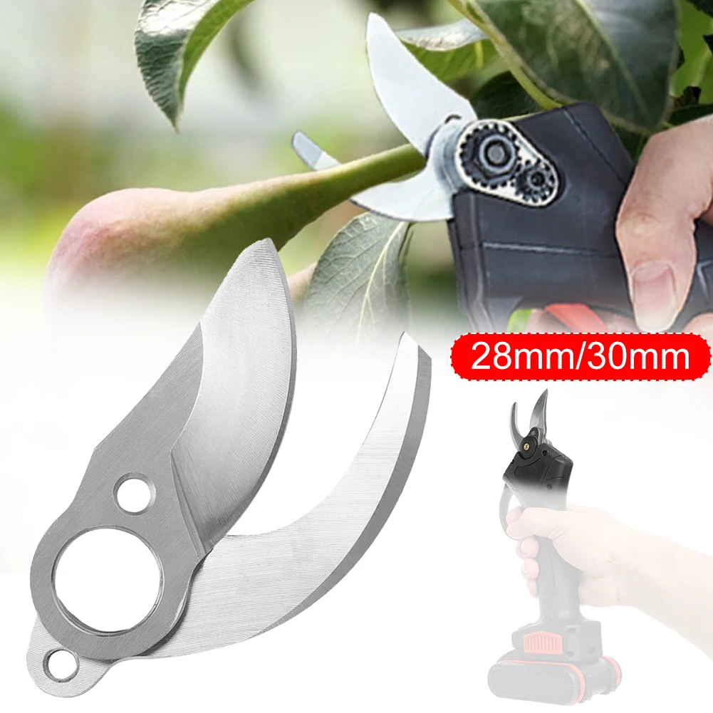 small gardening gloves 28/30MM Replacement Blade Tool Set for Electric Pruning Shear Sharp Wear Resistant Cordless Pruner Cutting Blade Garden Tool best lawn mower