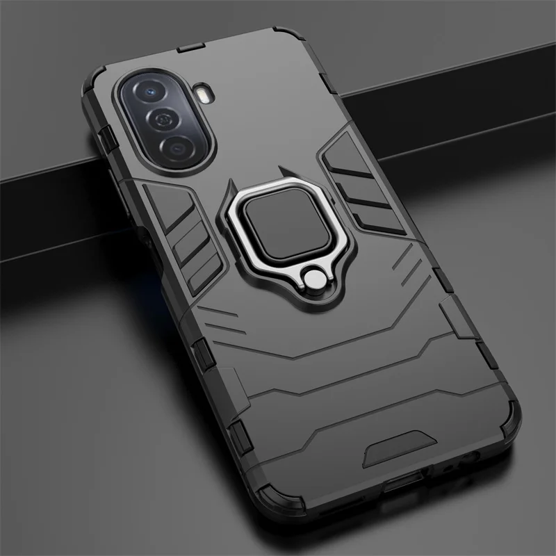 For Huawei Nova Y70 Cover Case For Huawei Nova Y70 Capas Shockproof Bumper Magnetic Holder For Fundas Huawei Nova Y70 Plus Cover