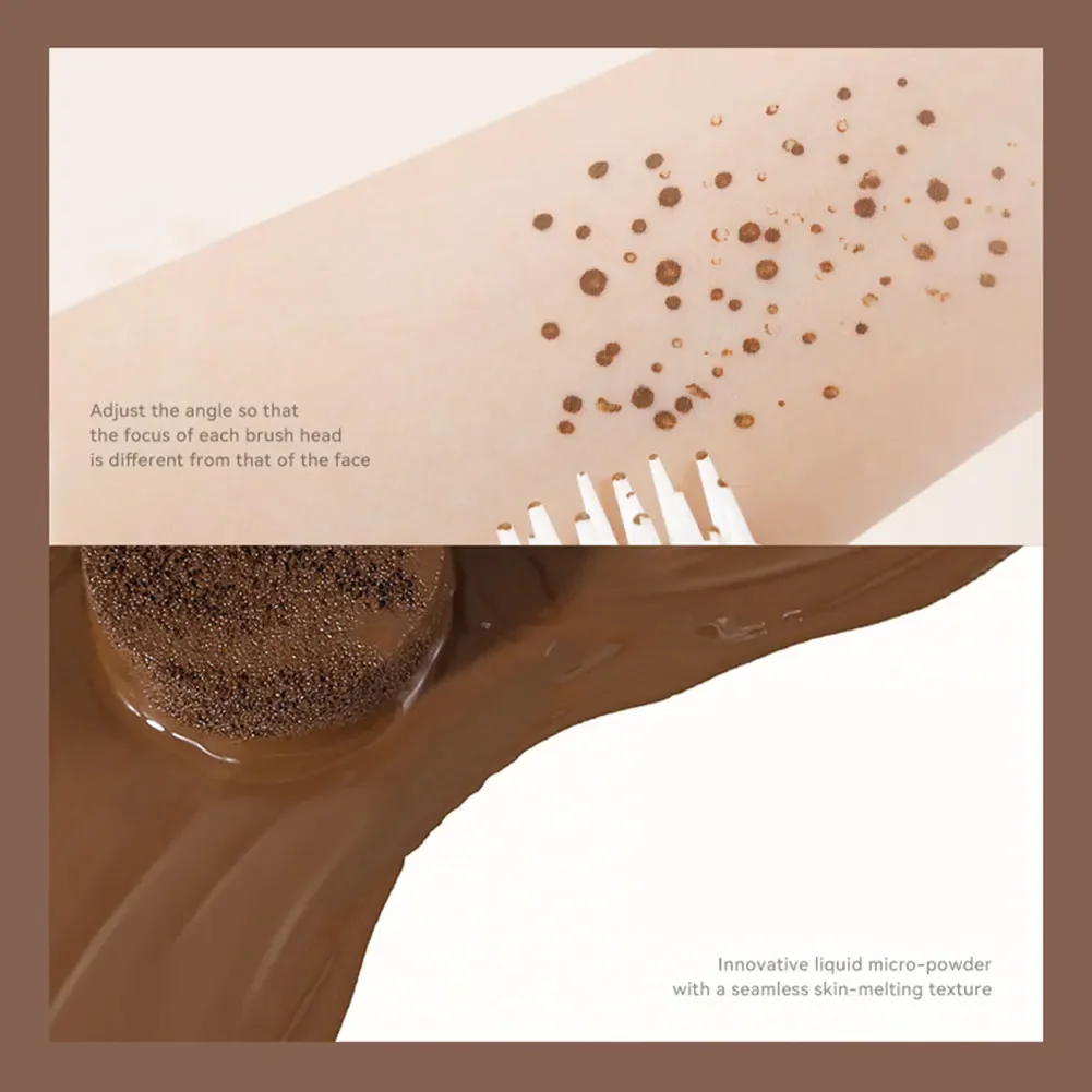 Quick Dry Spot Freckle Air Cushion Waterproof Long Lasting Liquid Powder Quick Dry Natural Face Freckles Stamp Makeup 4