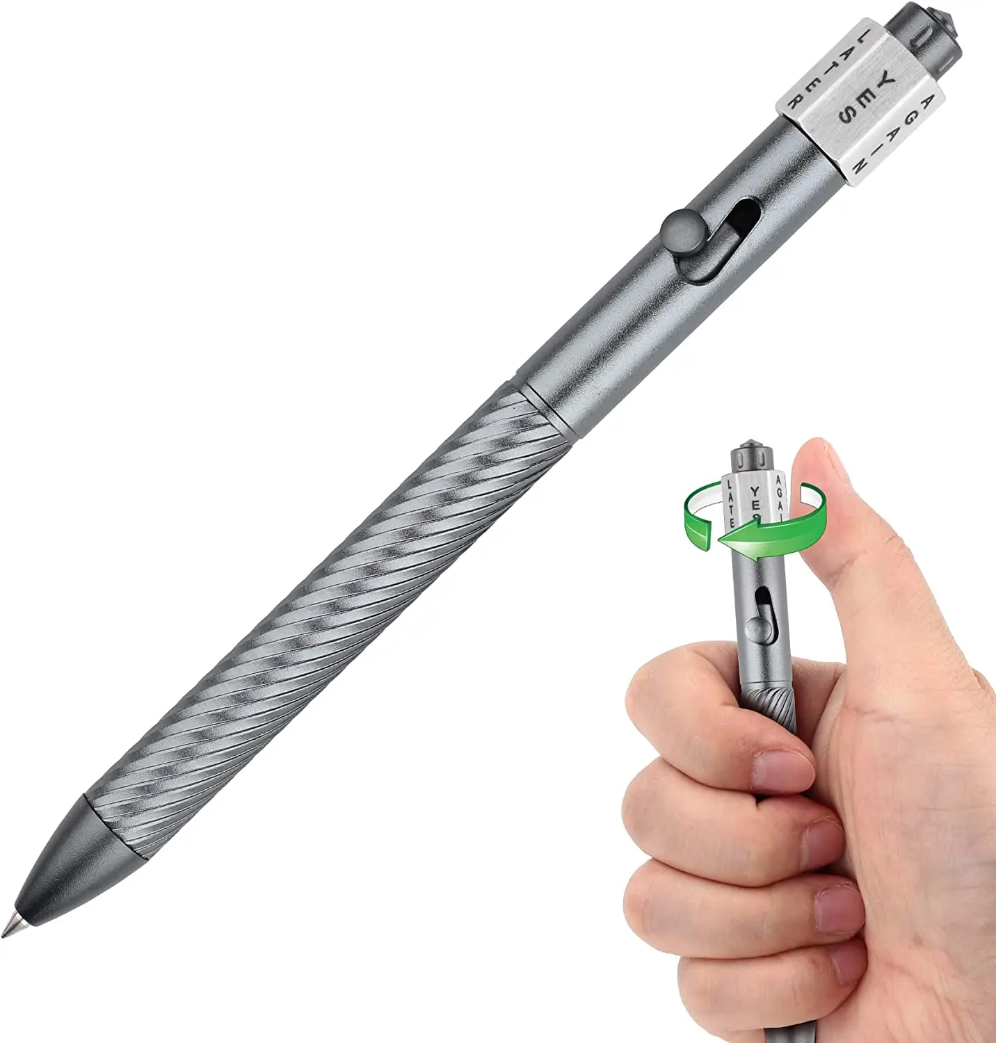 SMOOTHERPRO Fidget Bolt Action Pen Decision Maker Compatible with Pilot
