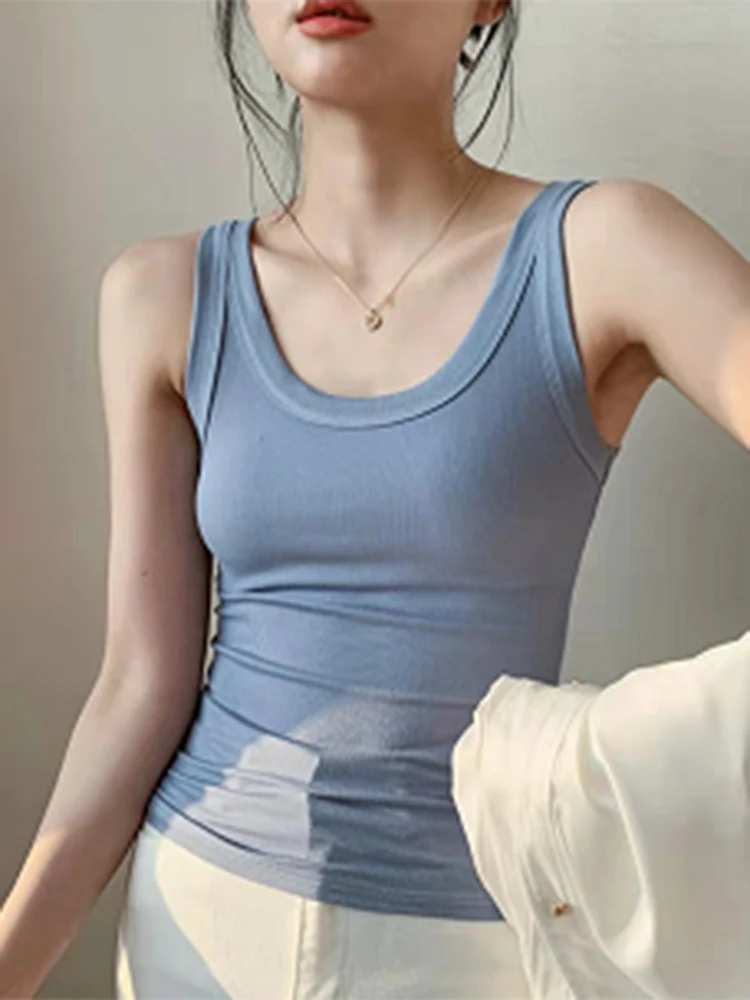Women's Tank Tops Modal Cotton Tshirts Cap Sleeve Crew Neck Summer Casual Loose Fit Basic Tee Shirts Workout (XL, Khaki