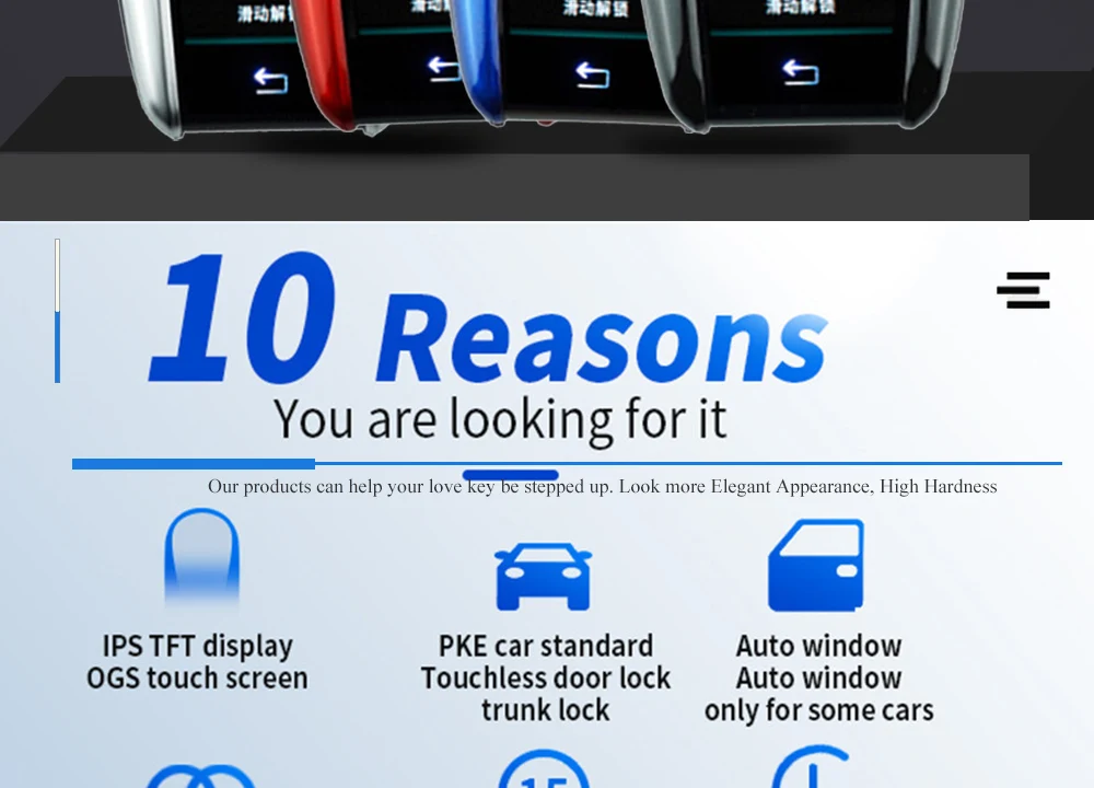 Keyforkess nuovo K600 PKE Comfort Access Keyless Entry chiave LCD remota intelligente modificata universale per Bmw Audi Kia VW Chevrolet Nissan - Sf2121f4cd69742aca269369ec65e8e30W